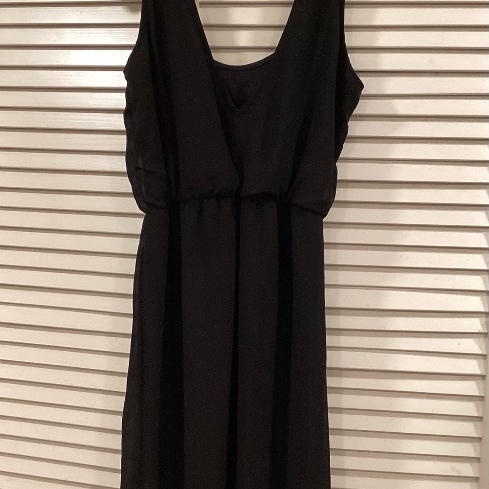 Lush Black chiffon wrap maxi Dress M
Stunning on !! NWT - Picture 9 of 16